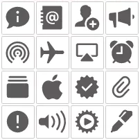 Filled icon set by Icons8