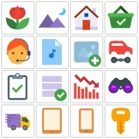 Flat color icons by Icons8