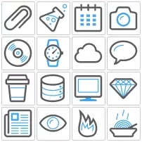 Linecons icons